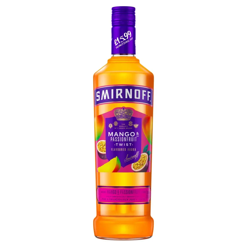 Smirnoff - Mango & Passionfruit 70cl Smirnoff - Mango & Passionfruit 70cl