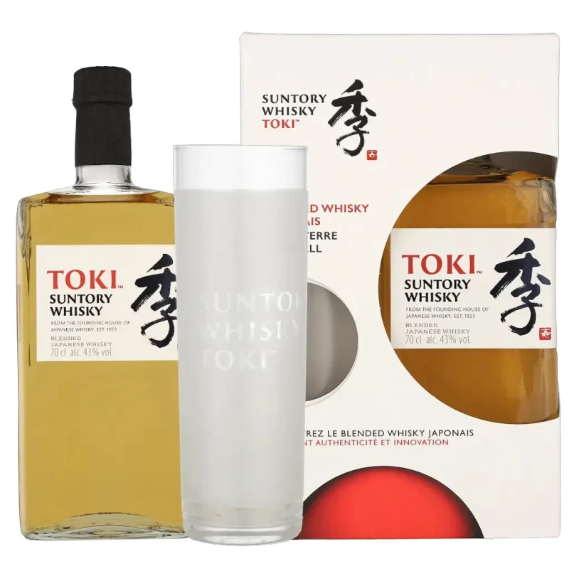 Suntory - Toki Whisky Giftpack Glass 70cl Suntory - Toki Whisky Giftpack Glass 70cl
