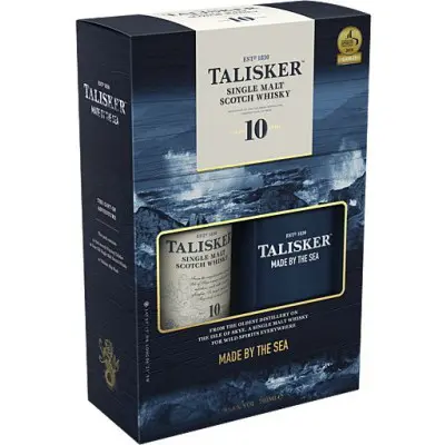 Talisker, 10 Y with Hip Flask 70cl