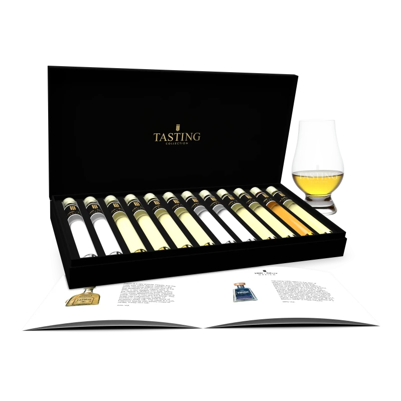 Tequila Degustatie 12 Tubes Proeverij Cadeau set in Geschenk box Tequila Degustatie 12 Tubes Proeverij Cadeau set in Geschenk box