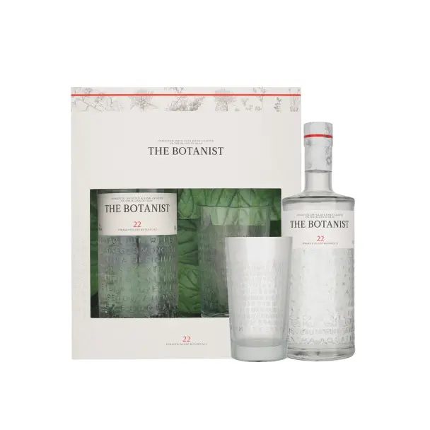The Botanist - Giftpack Glass 70cl