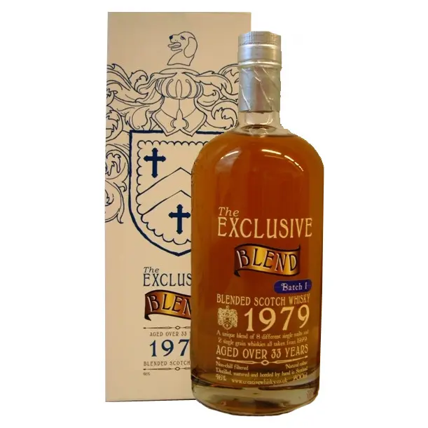 ウイスキー The Exclusive Blend 1979 Batch1 over33y The Exclusive Blend, 33 years - 1979 batch 1 70cl