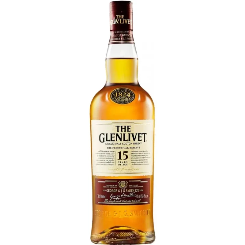 The Glenlivet, 15 years - French Oak 70cl The Glenlivet, 15 years - French Oak 70cl