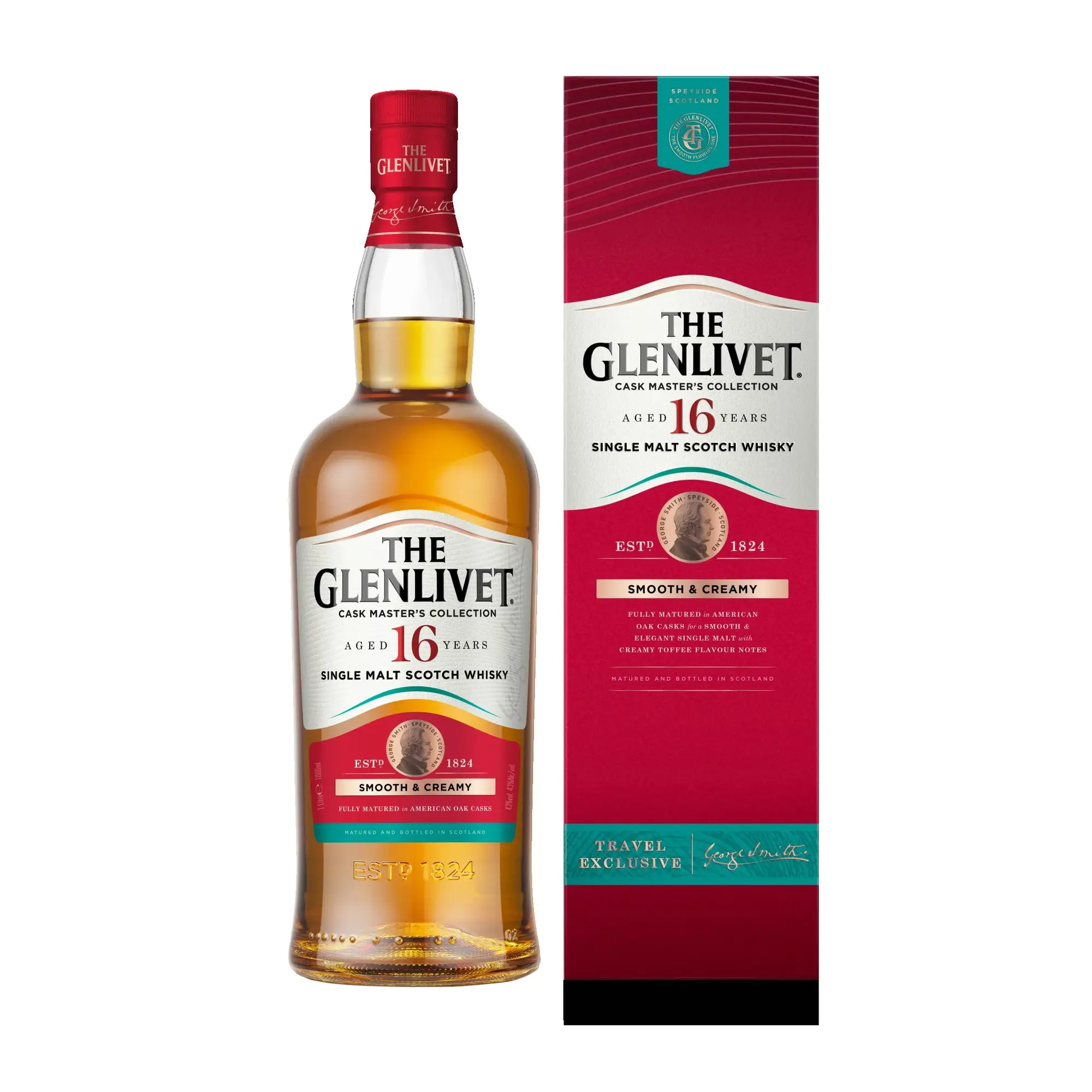 The Glenlivet, 16 years - Smooth & Creamy 70cl-2