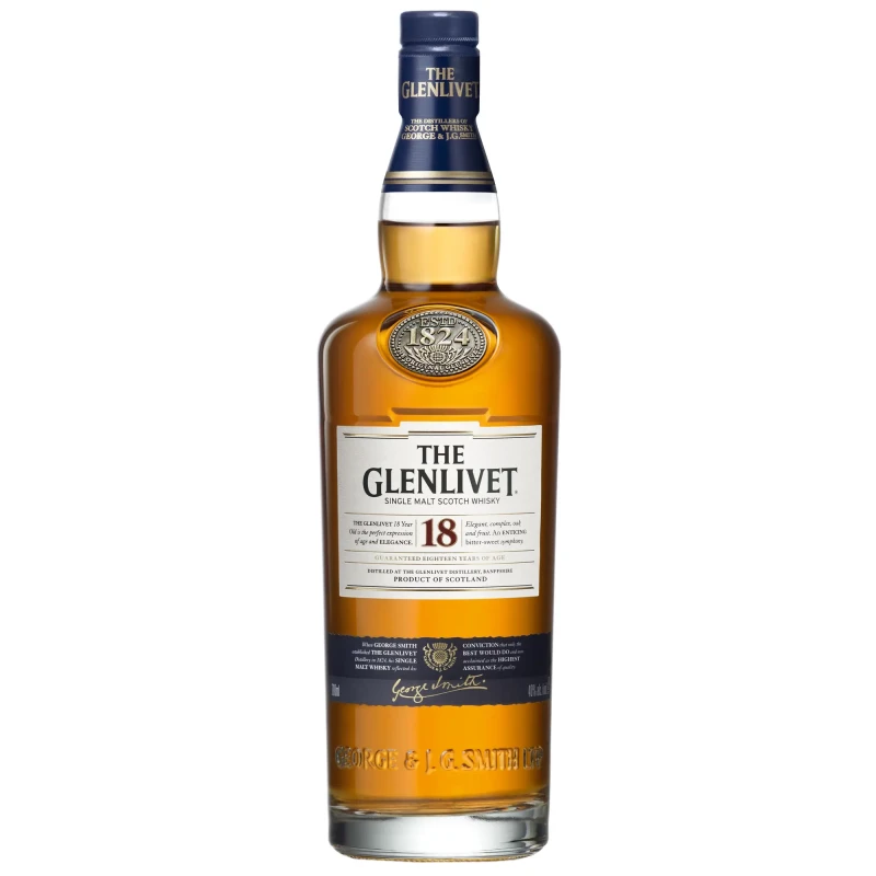 The Glenlivet, 18 years 70cl The Glenlivet, 18 years 70cl