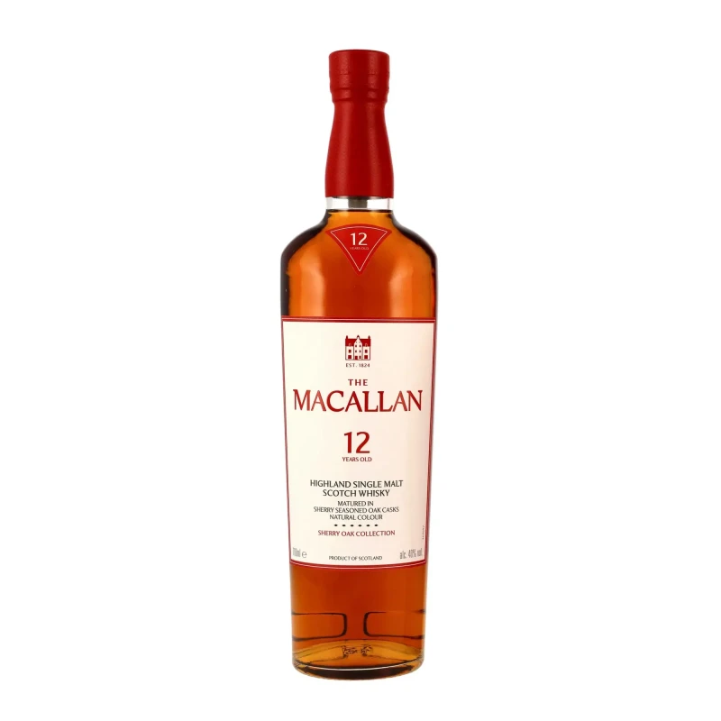 The Macallan, 12 years - Sherry Oak 70cl The Macallan, 12 years - Sherry Oak 70cl
