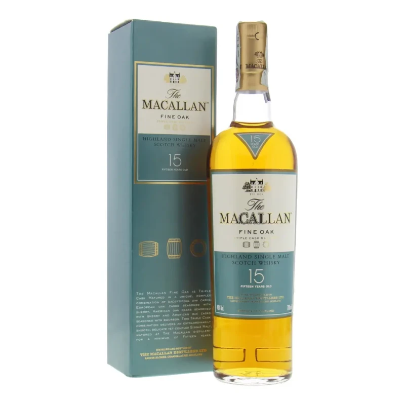 The Macallan, 15Y - Fine Oak 70cl The Macallan, 15Y - Fine Oak 70cl