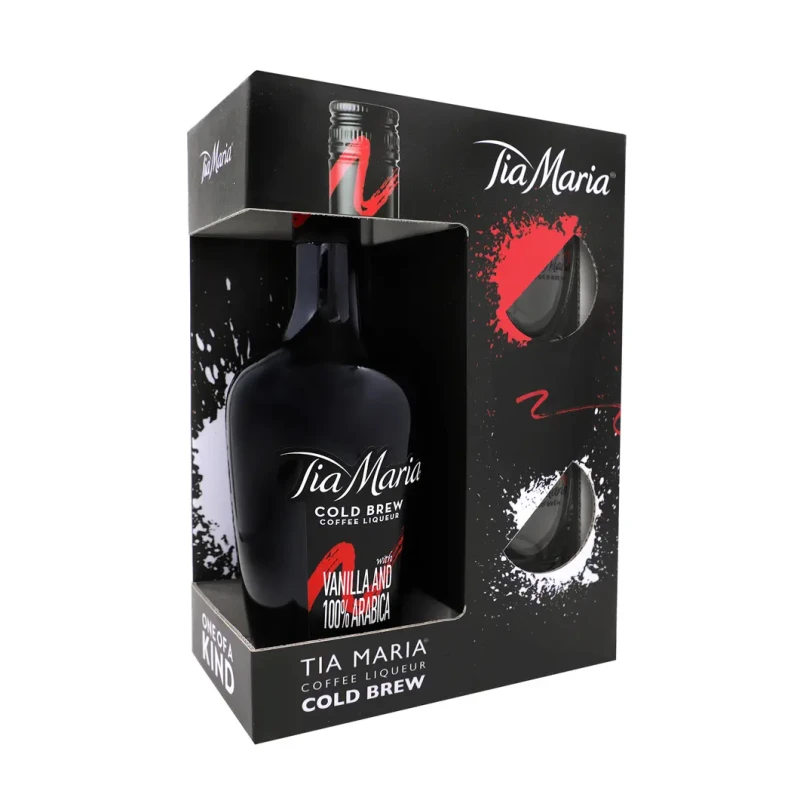 Tia Maria - Giftpack 2 Glasses 70cl Tia Maria - Giftpack 2 Glasses 70cl