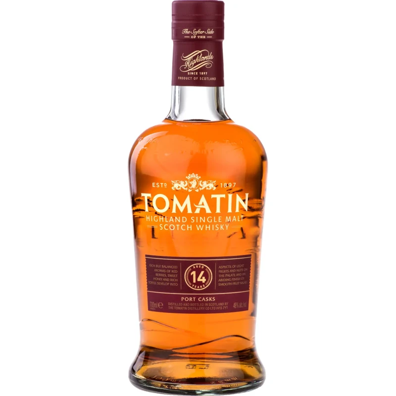 Tomatin, 14 years - Portwood 70cl Tomatin, 14 years - Portwood 70cl