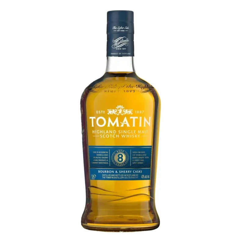 Tomatin, 8 years 1 litre Tomatin, 8 years 1 litre