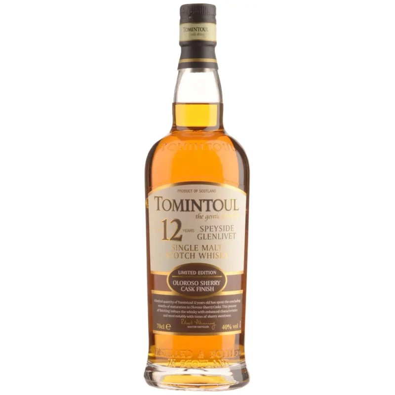 Tomintoul, 12 years - Oloroso 70cl Tomintoul, 12 years - Oloroso 70cl
