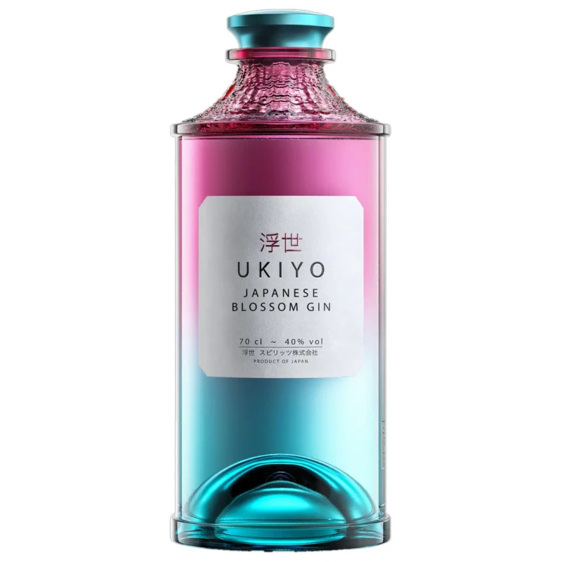 Ukiyo - Japanese Blossom Gin 70cl Ukiyo - Japanese Blossom Gin 70cl