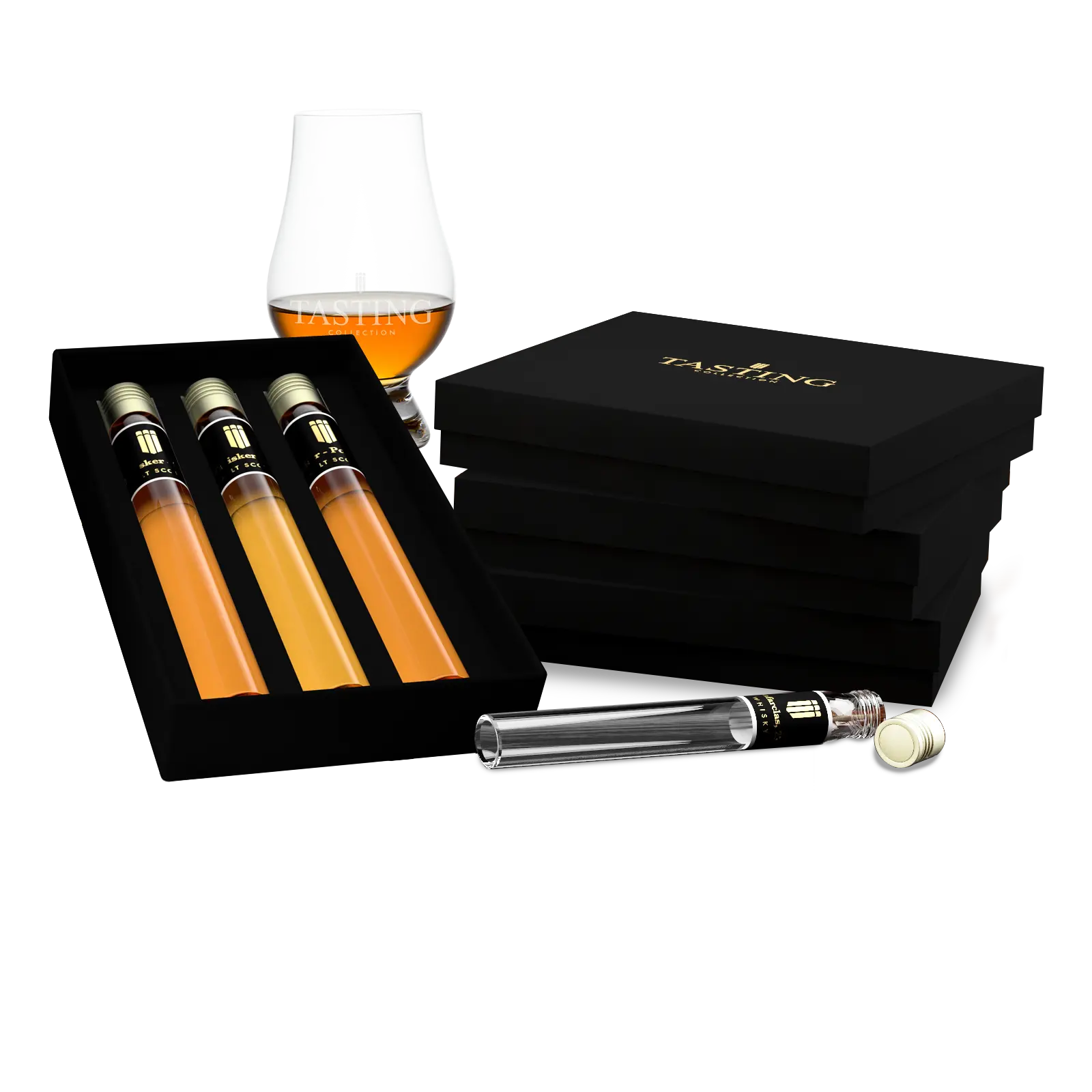 Whisky Tasting Club 3 Tubes per kwartaal, Automatisch Incasso