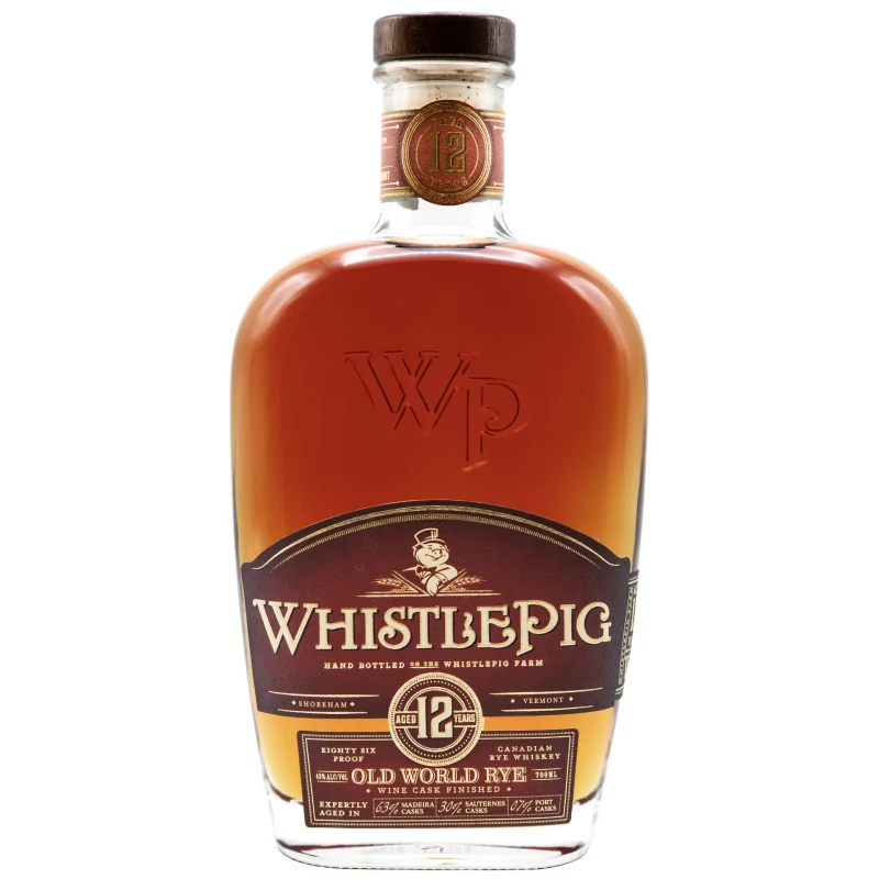 WhistlePig, 12 years - Rye 70cl WhistlePig, 12 years - Rye 70cl
