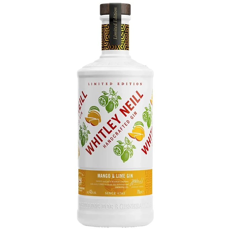 Whitley Neill - Mango & Lime Gin 70cl Whitley Neill - Mango & Lime Gin 70cl