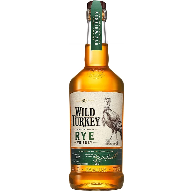 Wild Turkey - Kentucky Straight Rye Whiskey 70cl Wild Turkey - Kentucky Straight Rye Whiskey 70cl