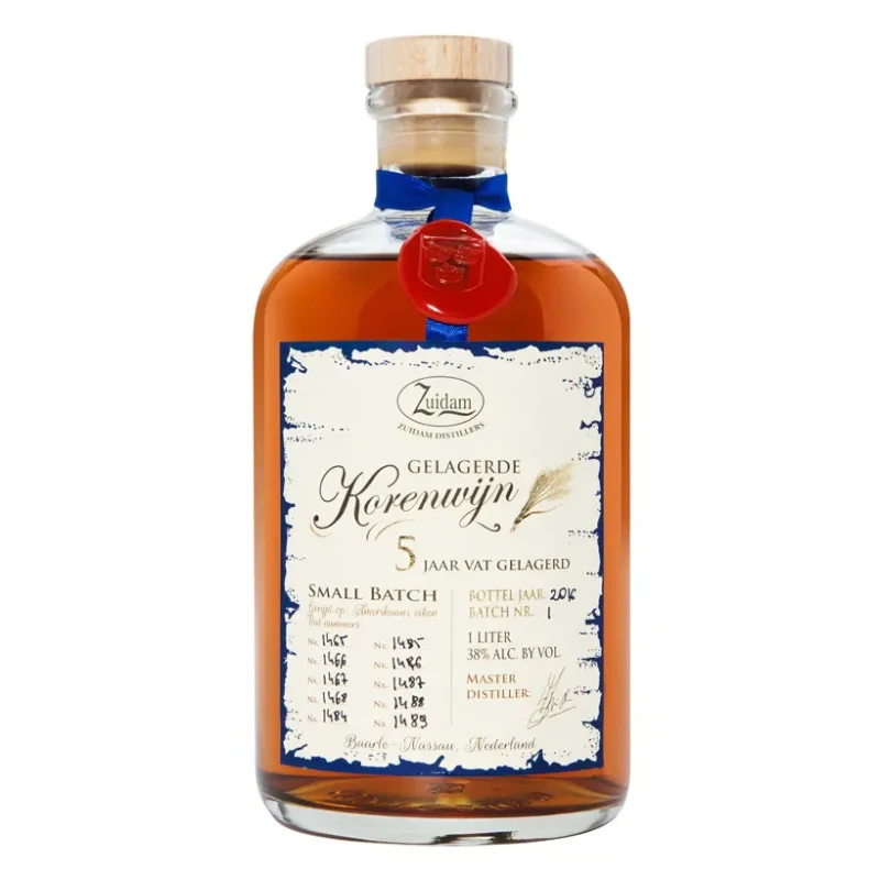 Zuidam, 5 Y Korenwijn 1 litre Zuidam, 5 Y Korenwijn 1 litre