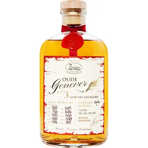 Zuidam - Oude Genever, 3 years 1 litre Zuidam - Oude Genever, 3 years 1 litre