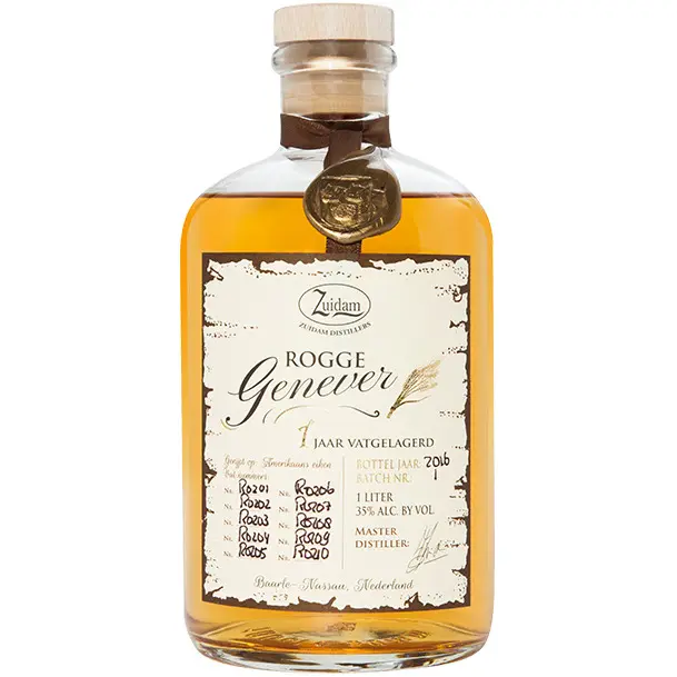 Zuidam - Rogge Genever, 1 years 1 litre Zuidam - Rogge Genever, 1 years 1 litre