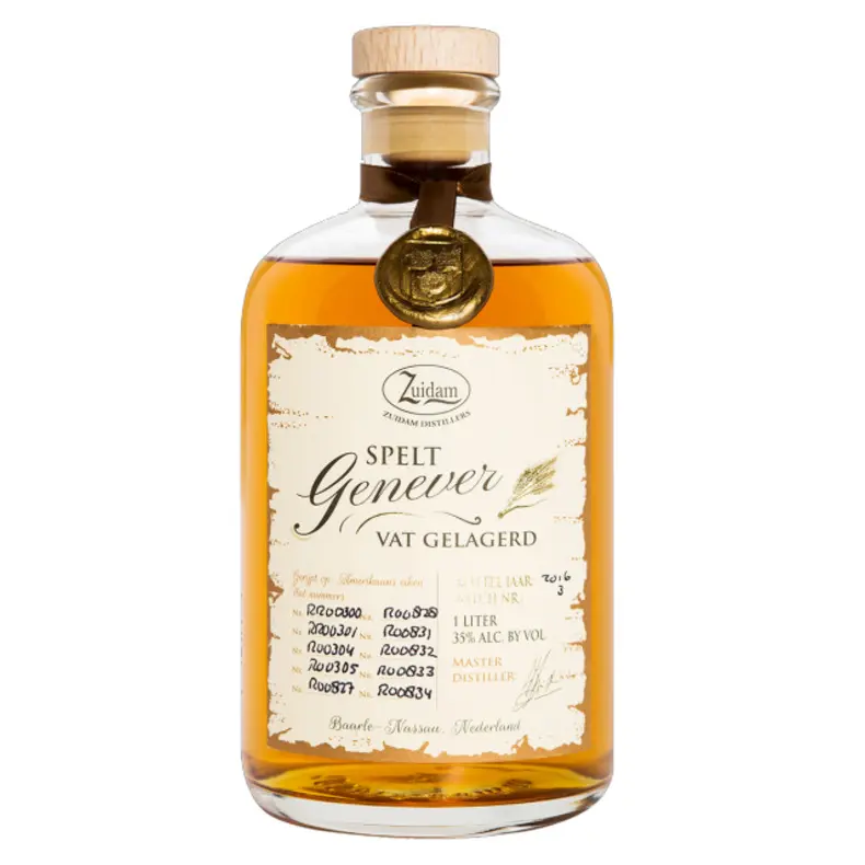 Zuidam - Spelt Genever 1 litre Zuidam - Spelt Genever 1 litre