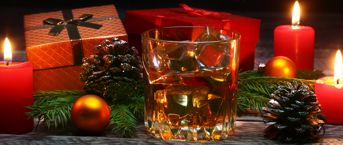 Christmas Balls Drink Whiskey