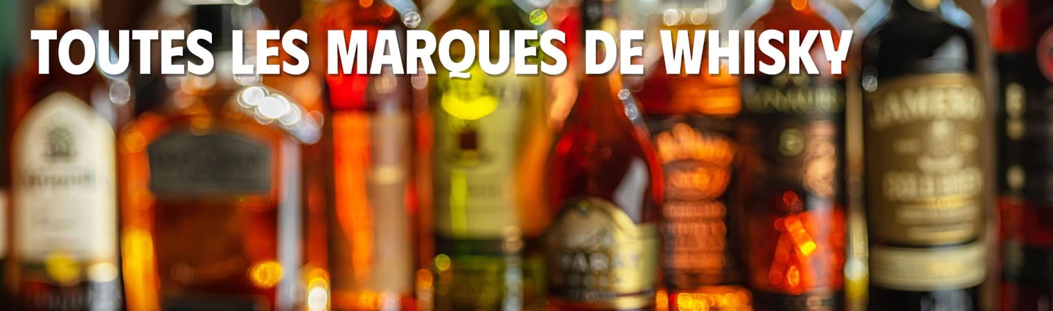 Marques de whisky de A à Z par alphabet