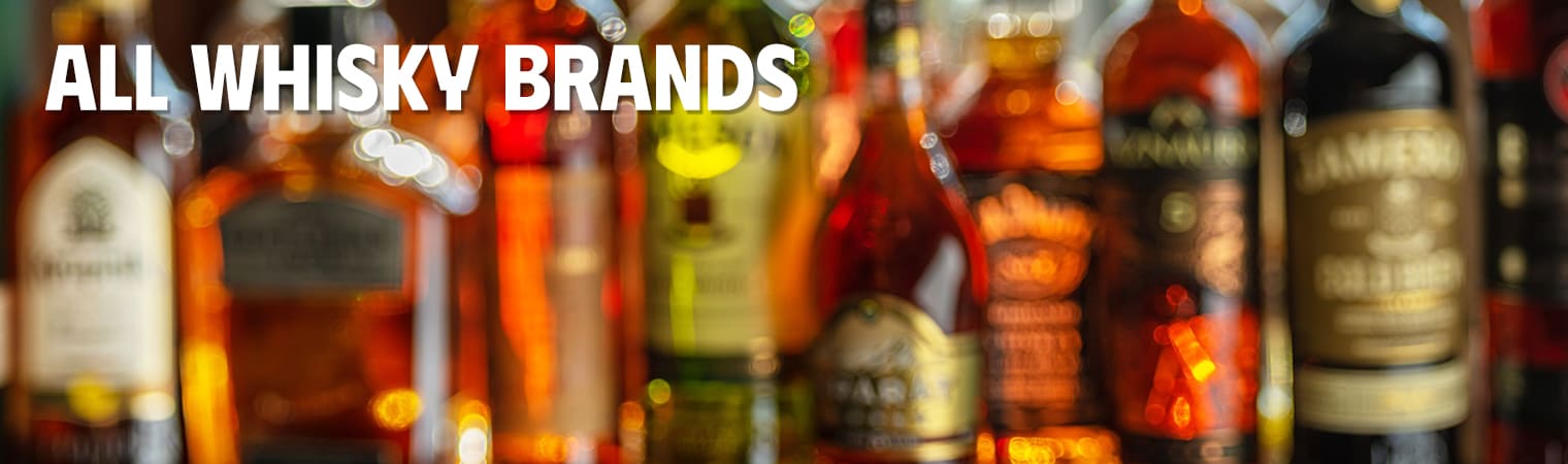 Whiskey Brands A to Z alphabet