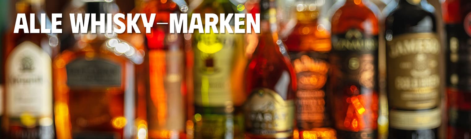 Whisky Marken A bis Z auf Alphabet