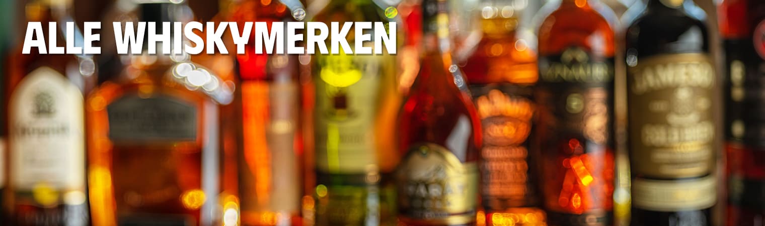 Whisky Merken Brands van A tot Z op alphabet